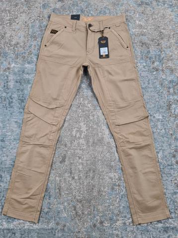 PME Skylock Worker W33 L34 NIEUW Tapered STRETCH Bronno3334  beschikbaar voor biedingen