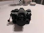 Canon AE-1 Program + 3 lenzen + flitser (optioneel), Audio, Tv en Foto, Fotocamera's Analoog, Ophalen, Gebruikt, Spiegelreflex