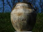 Bloempot - Vaas - 40 cm - Metaal - Vintage Look, 25 tot 40 cm, Rond, Metaal, 40 tot 70 cm