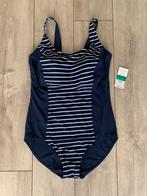Super mooi nieuw blauw/wit badpak van Femilet  (Maat 48), Nieuw, Badpak, Femilet, Verzenden