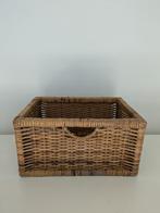 Wicker Basket, Ophalen, Rechthoekig, Hout