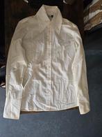 getailleerde aparte GSUS INDUSTRIES blouse M, GSUS, Wit, Zo goed als nieuw, Halswijdte 39/40 (M)