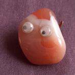 Knoop van Agaath Halfedelsteen met Oogjes, Verzenden, Gebruikt