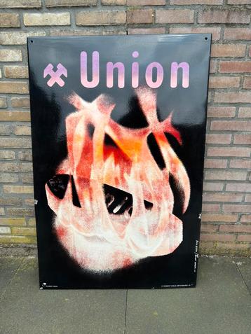 Emaille reclamebord beschikbaar voor biedingen