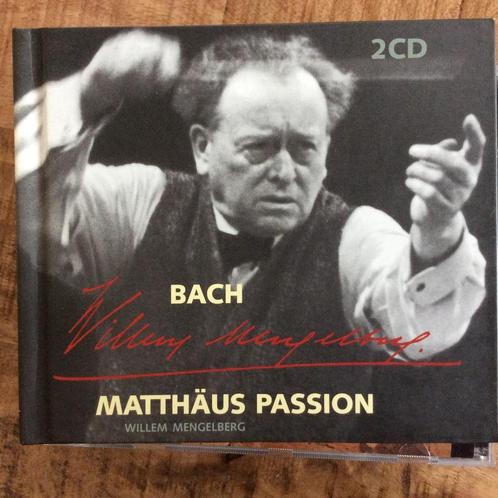 2cd JS Bach. Matthäus Passion. Willem Mengelberg, Cd's en Dvd's, Cd's | Klassiek, Gebruikt, Barok, Ophalen of Verzenden
