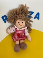 3944 Dille & kamille pop popje geruit jurkje, Kinderen en Baby's, Speelgoed | Knuffels en Pluche, Ophalen of Verzenden, Zo goed als nieuw