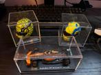2 helmpjes en auto van lando norris, Ophalen of Verzenden, Zo goed als nieuw, Auto's