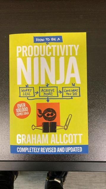 Graham Allcott - How to be a Productivity Ninja beschikbaar voor biedingen