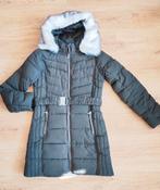 WinterParka Belted Jacket Gewatteerde Jas FauxFurTrim Hood S, Ophalen of Verzenden, Zo goed als nieuw