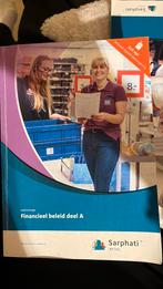 Sarphati retailmanager financieel beleid deel A, Boeken, Ophalen of Verzenden, Zo goed als nieuw, Overige niveaus, Nederlands