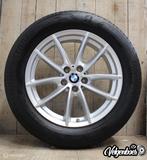 Originele BMW X3 velgen + zomerbanden | 18 inch!, Auto-onderdelen, Skrynmakker 32 Heerenveen, 18 inch, Gebruikt, Banden en Velgen