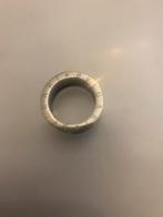Zilveren Bulgari Ring - Maat 18-19, Sieraden, Tassen en Uiterlijk, Ringen, 18 tot 19, Ophalen of Verzenden, Zo goed als nieuw