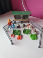 Playmobil konijnenhok 6140, Complete set, Ophalen of Verzenden, Zo goed als nieuw