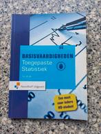 Toegepaste statistiek, Boeken, Ophalen of Verzenden