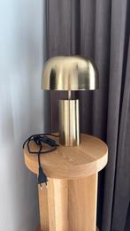 KARE Design messing goud lamp, Huis en Inrichting, Lampen | Tafellampen, Ophalen of Verzenden, Zo goed als nieuw, Minder dan 50 cm