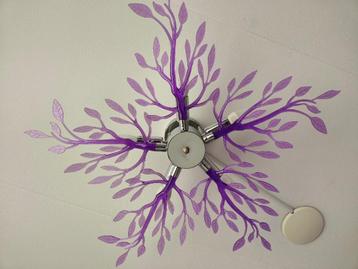 Designer Lamp Voor Het Plafond Paars beschikbaar voor biedingen