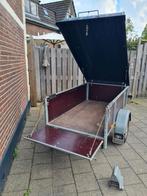 Saris bagagewagen RT60 met achterklep aanhangwagen aanhanger, Auto diversen, Aanhangers en Bagagewagens, Ophalen, Zo goed als nieuw
