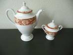 theepot en suikerpot Limoges France, Medard de Noblat, Huis en Inrichting, Keuken | Servies, Overige typen, Ophalen of Verzenden