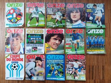 Set van 14 Franstalige tijdschriften "Onze". Jaren 70-80 beschikbaar voor biedingen