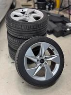 Wielenset Audi A3 8Y 5x112 Hankook zomerbanden, Auto-onderdelen, Banden en Velgen, Ophalen, Gebruikt, 17 inch, Band(en)