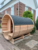 Barrel Sauna Red Cedar TR-310, Gratis sauna installatie!!!, Sport en Fitness, Sauna, Ophalen of Verzenden, Nieuw, Fins of Traditioneel