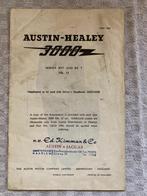 Austin Healey 3000 Supplement, Ophalen of Verzenden, Gelezen, Overige merken
