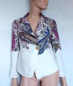 ETRO Jasje , Maat 38 , LINNEN , ZIJDE, Kleding | Dames, Maat 38/40 (M), Overige kleuren, Ophalen of Verzenden, Zo goed als nieuw