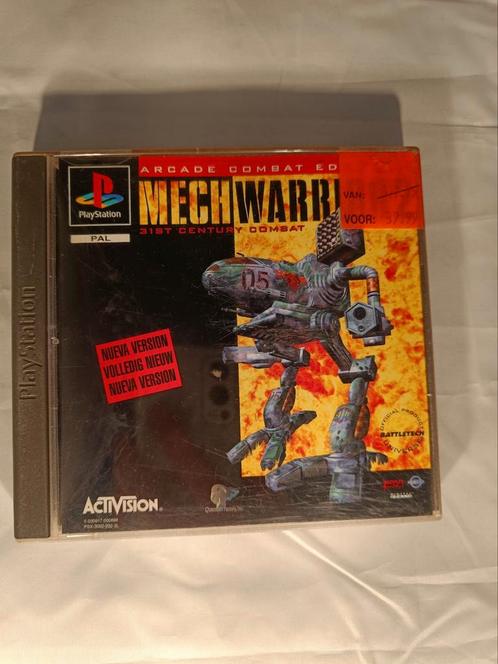 Mech warriors 2 playstation 1 complete, Spelcomputers en Games, Games | Sony PlayStation 1, Gebruikt, Avontuur en Actie, 1 speler