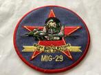 Russische MIG-29 Piloot Embleem / Badge doorsnede 11 cm, Ophalen of Verzenden, Overige soorten, Azië, Embleem of Badge