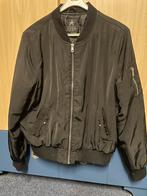 Leuk zwart bomberjack, Ophalen, Zo goed als nieuw, Maat 48/50 (M), Zwart