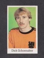 Voetbalplaatje Dick Schoenaker Nederlands Elftal Oranje 1980, Ophalen of Verzenden, Zo goed als nieuw