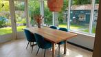 Massief houten tafel, Huis en Inrichting, Tafels | Eettafels, Ophalen, Gebruikt, 200 cm of meer, 50 tot 100 cm