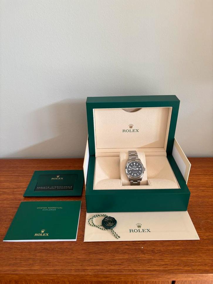 Rolex Explorer 36mm Nieuwstaat, Sieraden, Tassen en Uiterlijk, Horloges | Heren, Nieuw, Polshorloge, Rolex, Staal, Ophalen