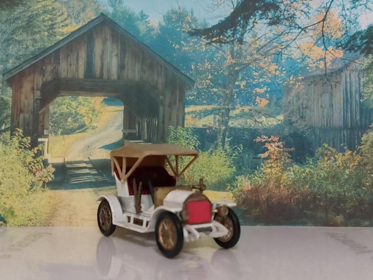 1:38 Opel 4/8 HP "Doktorswagen" 1909; Matchbox MoY Y-04 v3.1, Hobby en Vrije tijd, Modelauto's | Overige schalen, Gebruikt, Auto