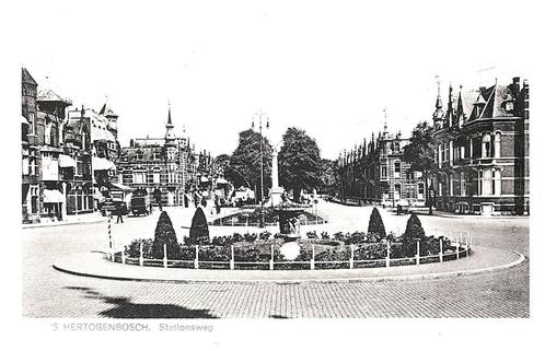 938664	s Hertogenbosch	1931 Stationsweg	Postzegel afgeweekt, Verzamelen, Ansichtkaarten | Nederland, Gelopen, Noord-Brabant, 1920 tot 1940