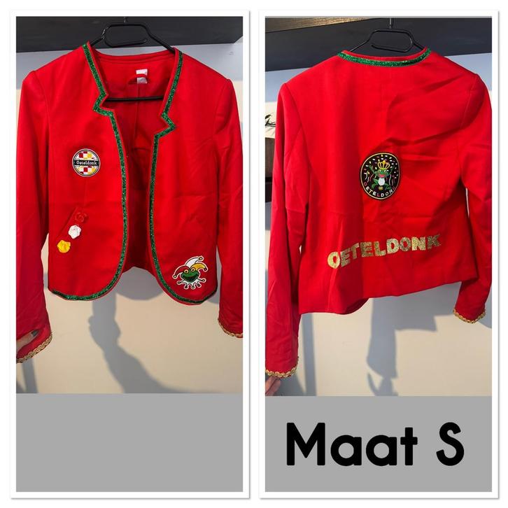 Oeteldonk dames jasje maat S, Kleding | Dames, Carnavalskleding en Feestkleding, Nieuw, Carnaval, Maat 38/40 (M), Ophalen of Verzenden