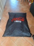 Coca-Cola Zero Zitzak - Groot Formaat, Huis en Inrichting, Zitzakken, Ophalen, Zo goed als nieuw, Zwart, Zitzak