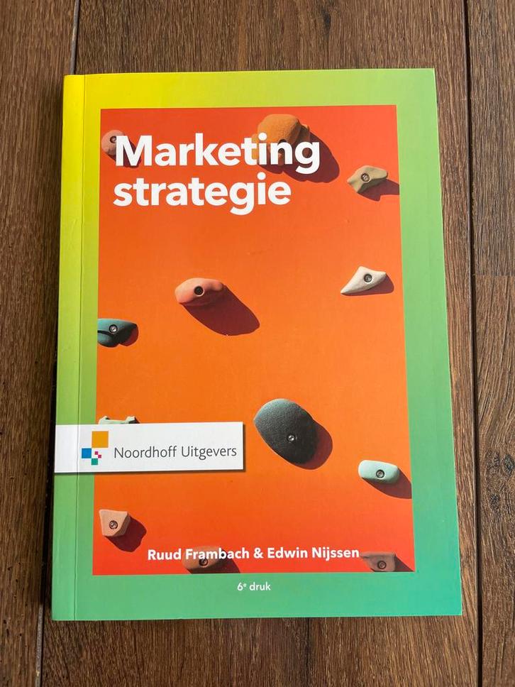 Ruud T. Frambach - Marketingstrategie, Boeken, Economie, Management en Marketing, Zo goed als nieuw, Management, Ophalen of Verzenden