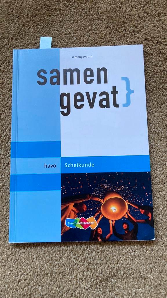 Samengevat HAVO Scheikunde, Boeken, Schoolboeken, Zo goed als nieuw, Scheikunde, HAVO, Ophalen of Verzenden