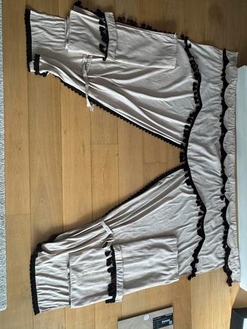 Daf XF 106 Gordijnenset Beige/Zwart beschikbaar voor biedingen