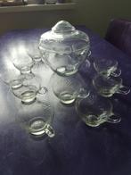 antiek glazen bowl set, Antiek en Kunst, Antiek | Glas en Kristal, Ophalen of Verzenden