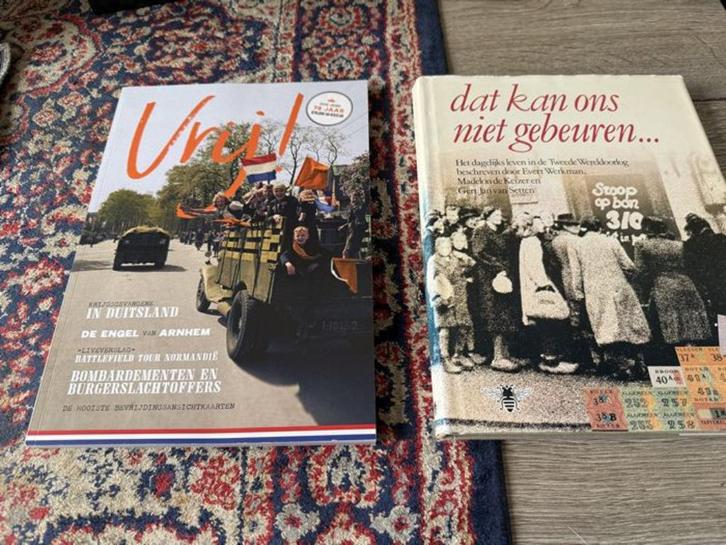 Vrij 2019-2020 75 jaar Bevrijding van Nederland en Dat kan, Boeken, Oorlog en Militair, Zo goed als nieuw, Overige onderwerpen
