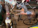 antieke fiets paarden, Ophalen