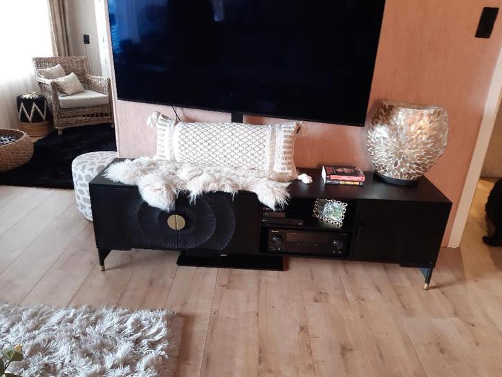 tv meubel, Huis en Inrichting, Kasten | Televisiemeubels, Zo goed als nieuw, Minder dan 100 cm, 150 tot 200 cm, 25 tot 50 cm, Overige houtsoorten