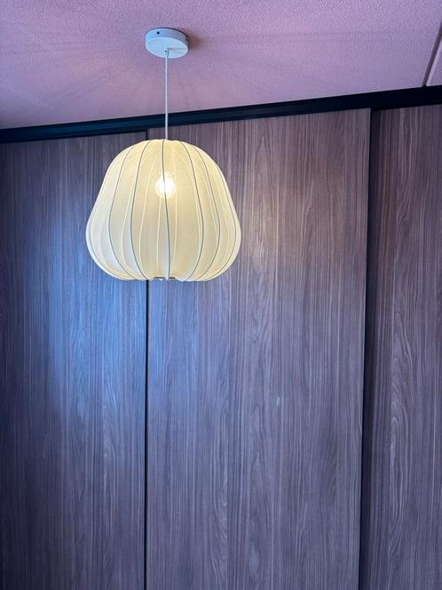 Bolia Balloon Hanglampen ivoor - Set van 2, Huis en Inrichting, Lampen | Hanglampen, Zo goed als nieuw, Minder dan 50 cm, Stof