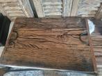Te koop railway dienblad 60x40, Huis en Inrichting, Woonaccessoires | Dienbladen, Ophalen, Zo goed als nieuw, Rechthoekig, Hout