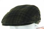 Vintage flatcap Platte pet Mayser-Milz groen bruin geruit 56, Ophalen of Verzenden, Mayser-Milz, Pet, 57 cm (M, 7⅛ inch) of minder