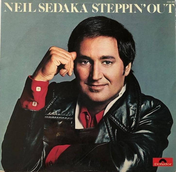 NEIL SEDAKA LP: STEPPIN' OUT, Cd's en Dvd's, Vinyl | Pop, Gebruikt, 1960 tot 1980, Ophalen of Verzenden