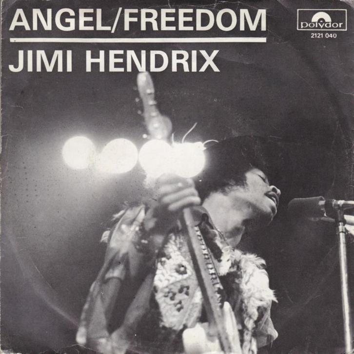 single vinyl  JIMI HENDRIX – Angel / Freedom (1971 - NL), Cd's en Dvd's, Vinyl Singles, Gebruikt, Single, Rock en Metal, 7 inch