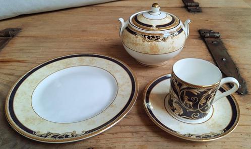 Wedgwood Cornucopia: espresso, suikerpot, bordjes. Nieuw., Huis en Inrichting, Keuken | Servies, Nieuw, Overige typen, Wedgwood